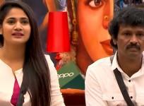 Losliya and Cheran in Bigg Boss Tamil 3
