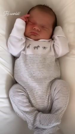 Amy Jackson, George Panayiotou's newborn son Andreas Amy Jackson, George Panayiotou