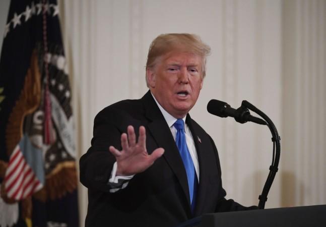 US President Donald Trump. US President Donald Trump