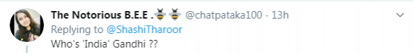india gandhi