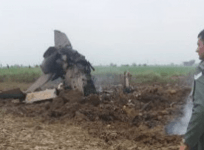 MiG trainer aircraft crash in Gwalior