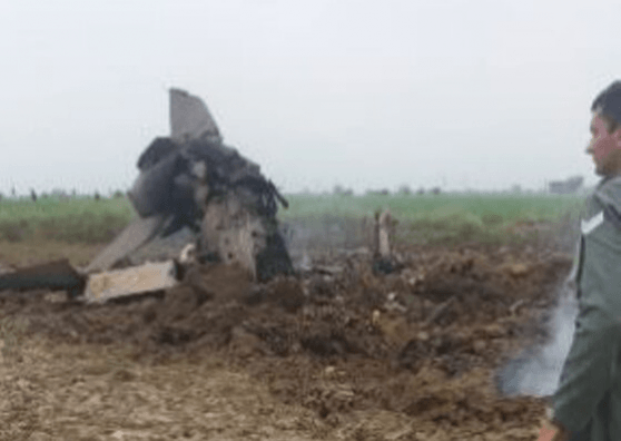The trainer jet crashed on Wednesday morning. MiG trainer aircraft crash in Gwalior