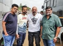 Sanjay Dutt on the sets of KGF 2
