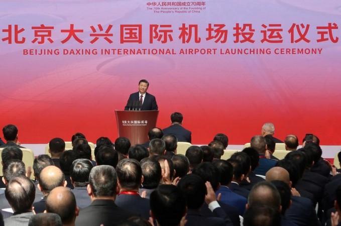 Chinese President Xi Jinping Daxing International Airport