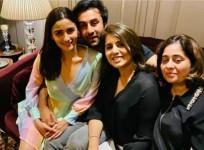 Alia Bhatt, Ranbir Kapoor, Neetu Kapoor