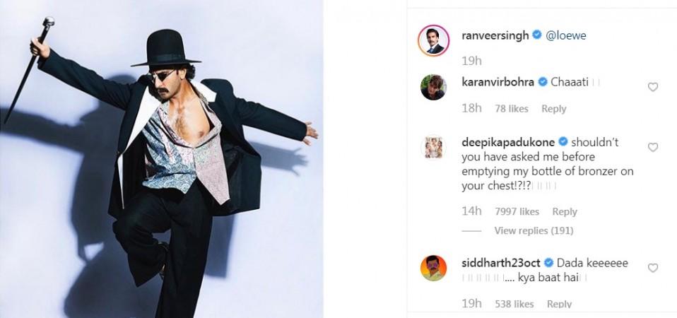 Ranveer Singh, Deepika Padukone