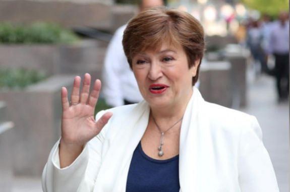International Monetary Fund (IMF) Managing Director Kristalina Georgieva arrives for her first day in her new post at IMF headquarters in Washington, U.S. (Image: Reuters) Kristalina Georgieva