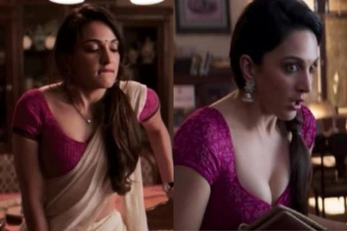 A sceen shot from of Kiara Advani's masturbation scene. Kiara Advani's Masturbation Scene
