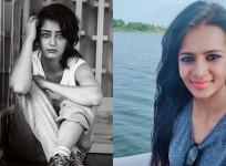 Akshara Haasan and Meera Mitun