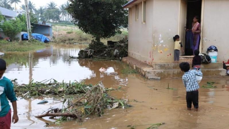 Doddabidarakallu lake breach Doddabidarakallu lake breach