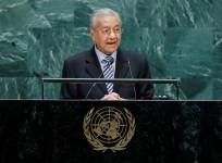 Malaysian Prime Minister Mahathir Mohamad