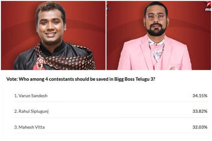 Rahul Siplipunj, Varun Sandesh and IBTimes India poll results Rahul Siplipunj, Varun Sandesh and IBTimes India poll results