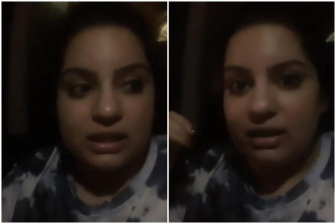 Mallika Dua escapes major accident. Mallika Dua escapes major accident