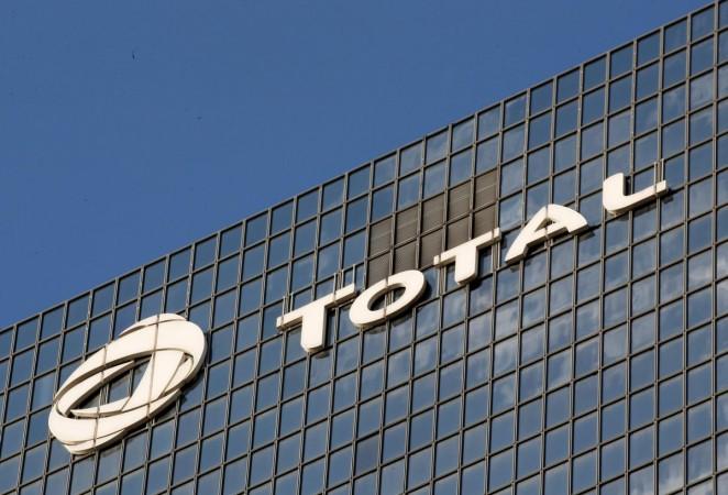 A logo of French oil company Total is seen at an office building in La Defense business district in Courbevoie near Paris, France, October 12, 2019. Total SA