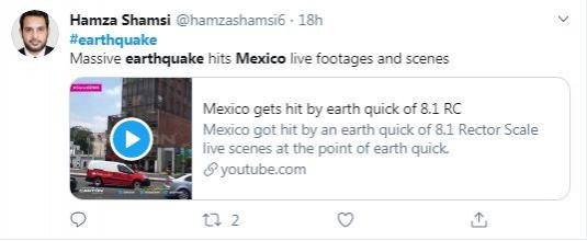 Mexico earthquake