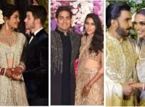 Priyanka, Nick, Akash, Shloka, Ranveer, Deepika