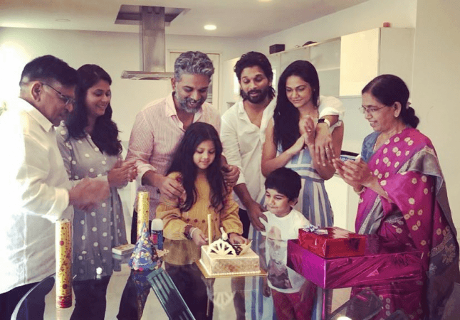 Allu Arvind family members