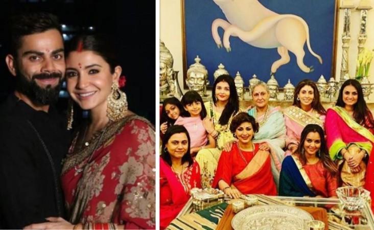 Virat, Anushka, Aaradhya, Aishwarya, Sonali, Jaya, Shweta