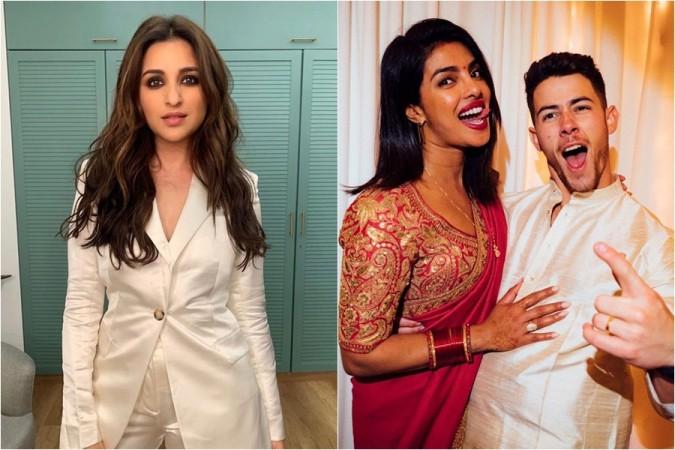 Parineeti Chopra, Priyanka Chopra, Nick Jonas Parineeti Chopra, Priyanka Chopra, Nick Jonas