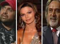 Himesh Reshammiya, Rakhi Sawant, Vijay Mallya