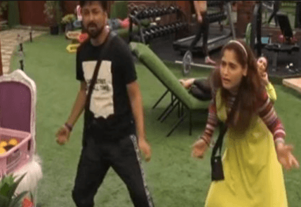 Siddharth Dey and Arti Singh in Bigg Boss 13 Siddharth Dey and Arti Singh in Bigg Boss 13