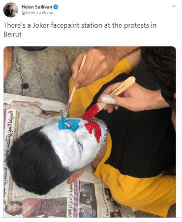 Joker Face Paint