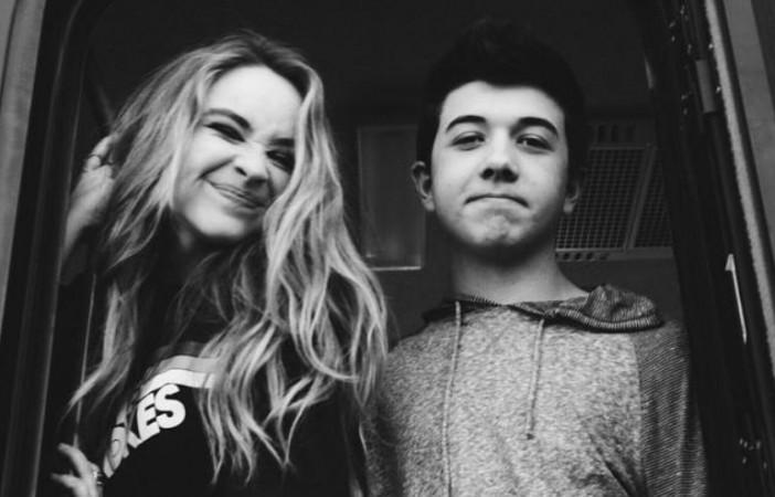 Bradley Steven Perry and Sabrina Carpenter Bradley Steven Perry and Sabrina Carpenter