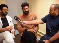 Prabhas and Rana Daggubati in an interview with BBC at the backstage of the Royal Albert Hall
