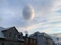 Egg-shaped UFO