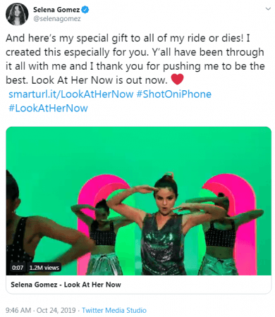 Selena Gomez tweets new song Selena Gomez tweets new song