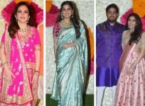 Nita Ambani, Isha Ambani, Akash Ambani, Shloka Mehta