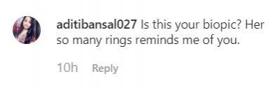Fan reaction on Disha Patani's KTina first look