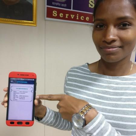 Nikki is an employee of Indian Railways Nikki Pradhan