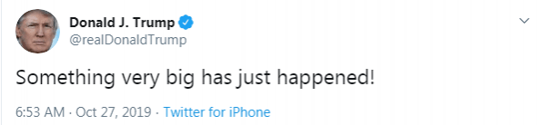 Image: @donaldtrump/Twitter Donald Trump Tweet