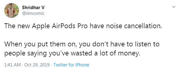 Apple AirPods Pro inspire memes