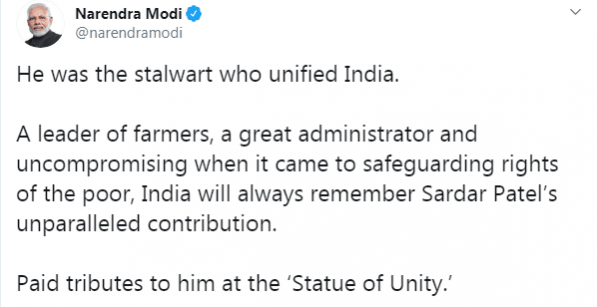 Image: Twitter Modi Tweet