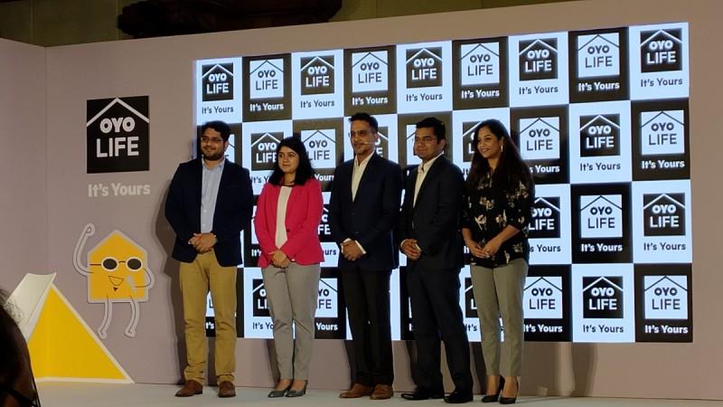 OYO Life CEO Rohit Kapoor and team OYO Life CEO Rohit Kapoor and team