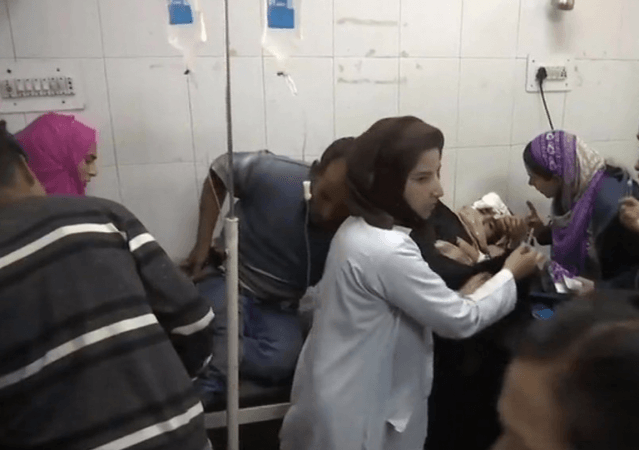 The injured have been admitted to a hospital in Srinagar. Srinagar Grenade Attack