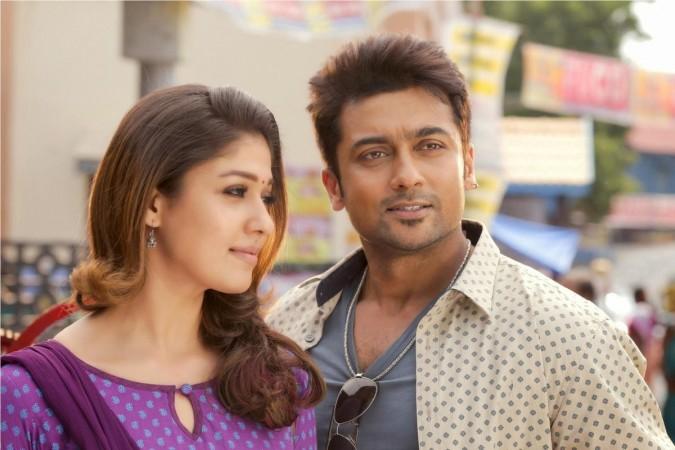 Suriya and Nayanthara. Suriya and Nayanthara
