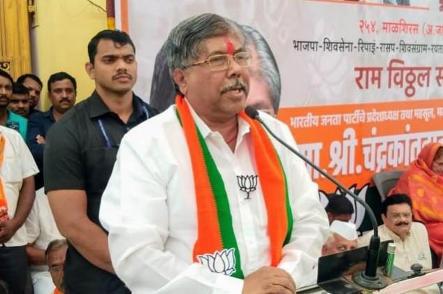BJP Maharashtra president Chandrakant Patil. Chandrakant Patil