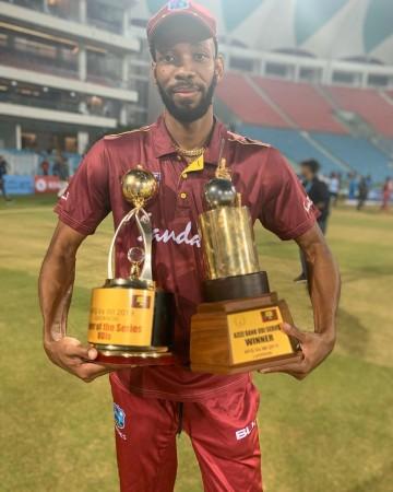 Chase's performance was brilliant, both with bat and ball Roston Chase