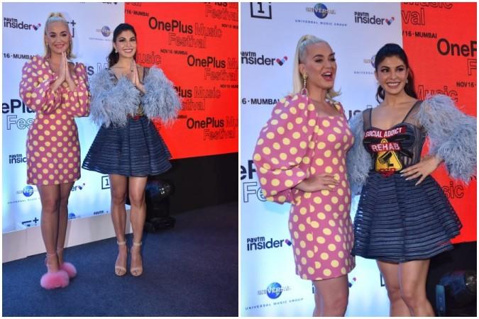 Katy Perry and Jacqueline Fernandez. Katy Perry and Jacqueline Fernandez