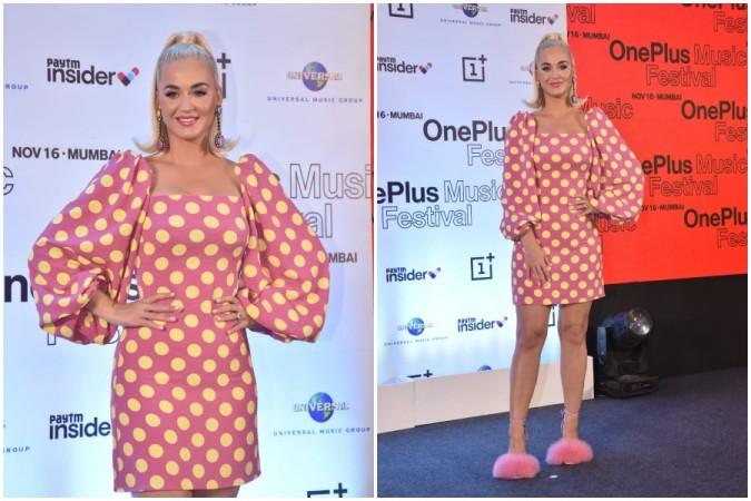 Katy Perry suffers wardrobe malfunction. Katy Perry suffers wardrobe malfunction