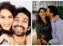 Vikrant Massey with his girlfriend Sheetal Thakur