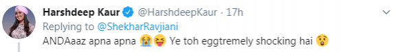 Shekhar Ravjiani eggs