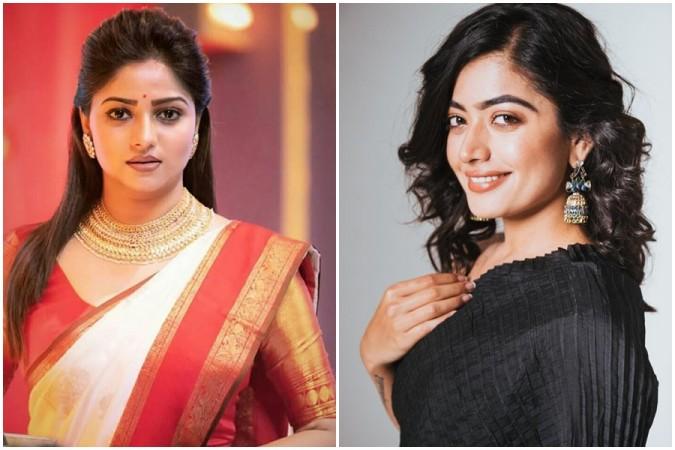 Rachita Ram and Rashmika Mandanna. Rachita Ram and Rashmika Mandanna