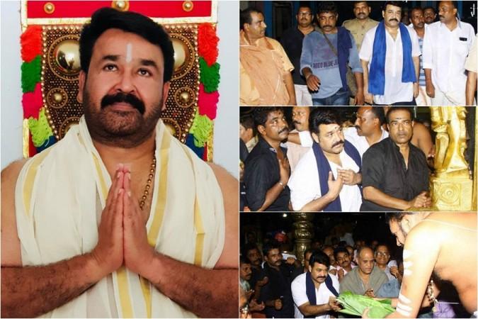 Mohanlal's pilgrimage to Sabarimala's Lord Ayyappa Mohanlal's pilgrimage to Sabarimala's Lord Ayyappa