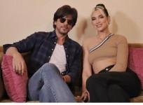 Shah Rukh Khan with singer Dua Lipa