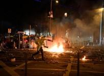 Hong Kong university violence