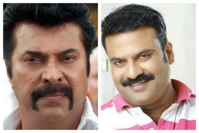 Mammootty and Tini Tom Mammootty Tini Tom
